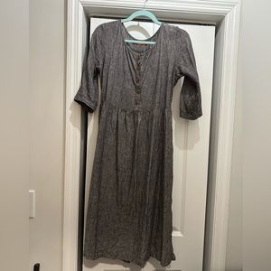 Pyne and Smith Dress no. 12 - Gray Chambray